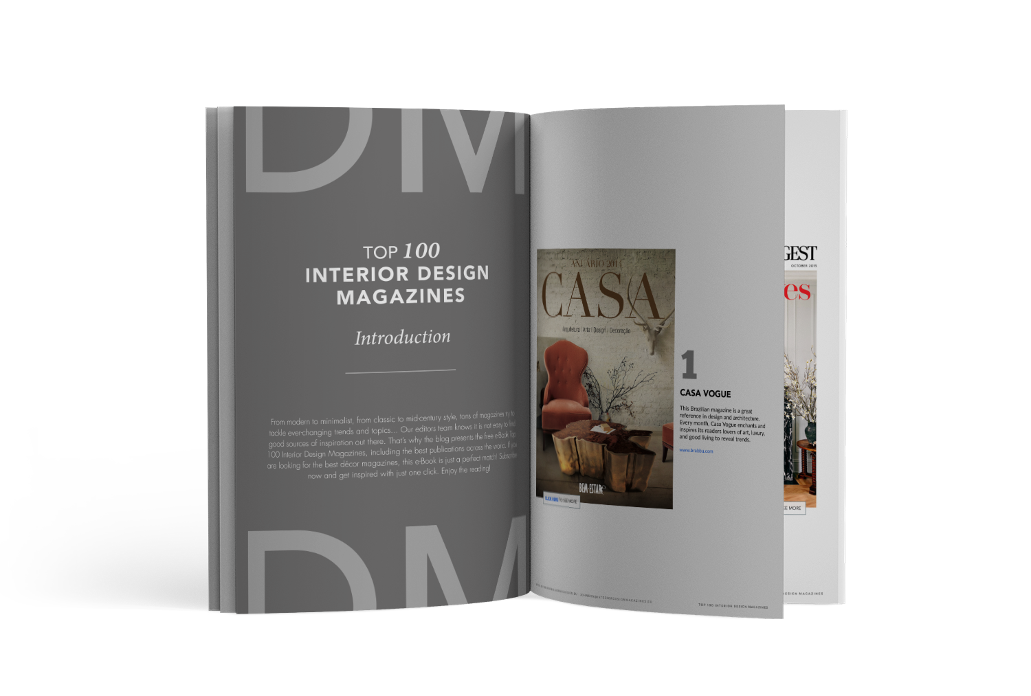 DOWNLOAD FREE EBOOK - Top 100 Interior Decorating Magazines Every Interior Designer Should Know ➤ To see more news about the Interior Magazines in the world visit us at www.interiordesignmagazines.eu #interiordesignmagazines #designmagazines #interiordesign @imagazines