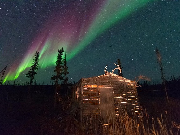 Yukon night - "National Geographic's photo of the day" - 12th February