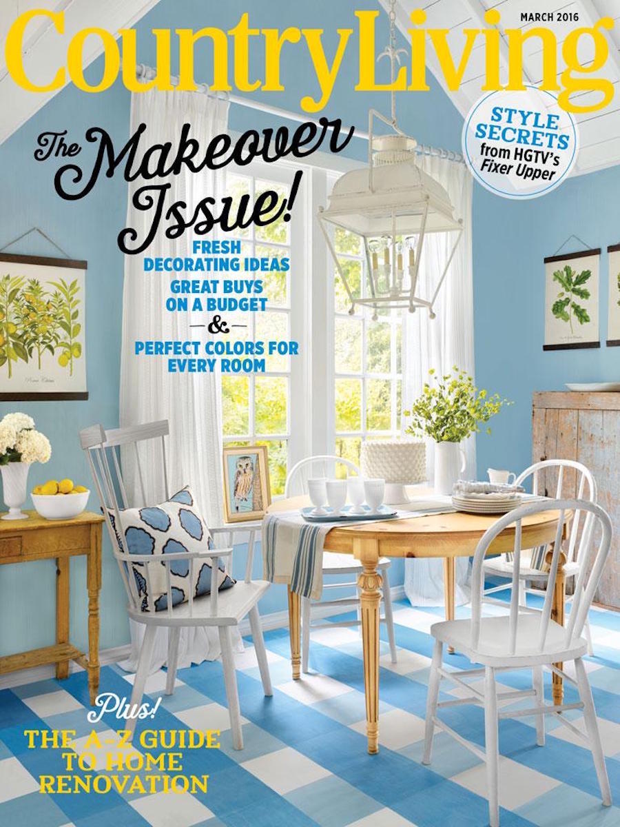 Top 100 Interior Design Magazines That You Should Read (Part 1) top 100 interior design magazines Top 100 Interior Design Magazines You Should Read (Full Version) Country Living1