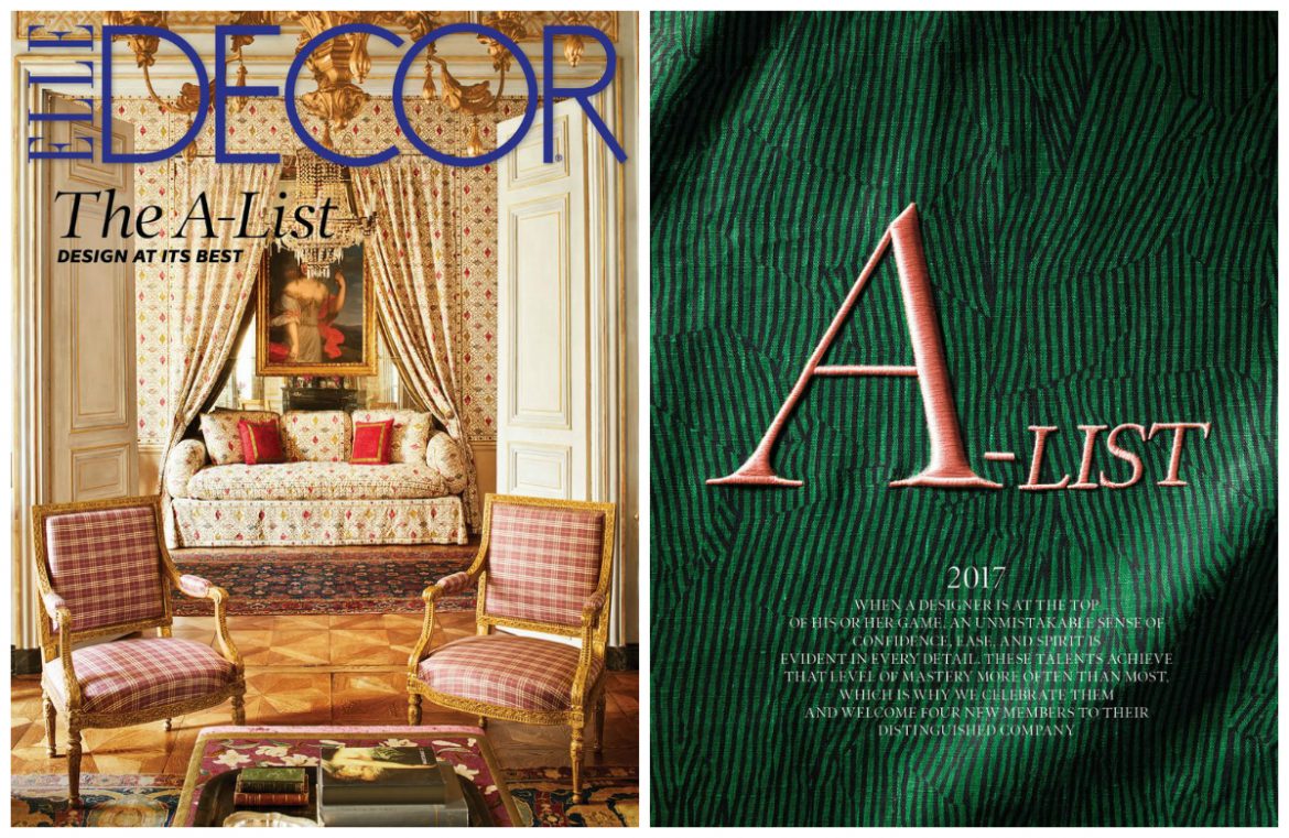 ELLE Decor A-List 2017: Meet the Best Interior Designers of the Year ➤ To see more news about the Interior Design Magazines in the world visit us at www.interiordesignmagazines.eu #interiordesignmagazines #designmagazines #interiordesign @imagazines