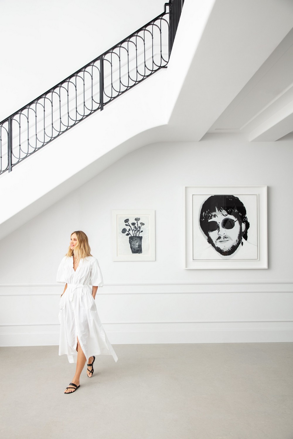 AD Magazine Shows Elle Macpherson's Contemporary Home In Florida