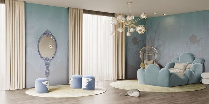 All Blue Kids Room