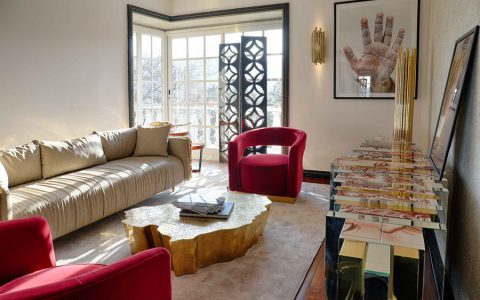 Living Room Ideas with a Splash of Color and Elegance