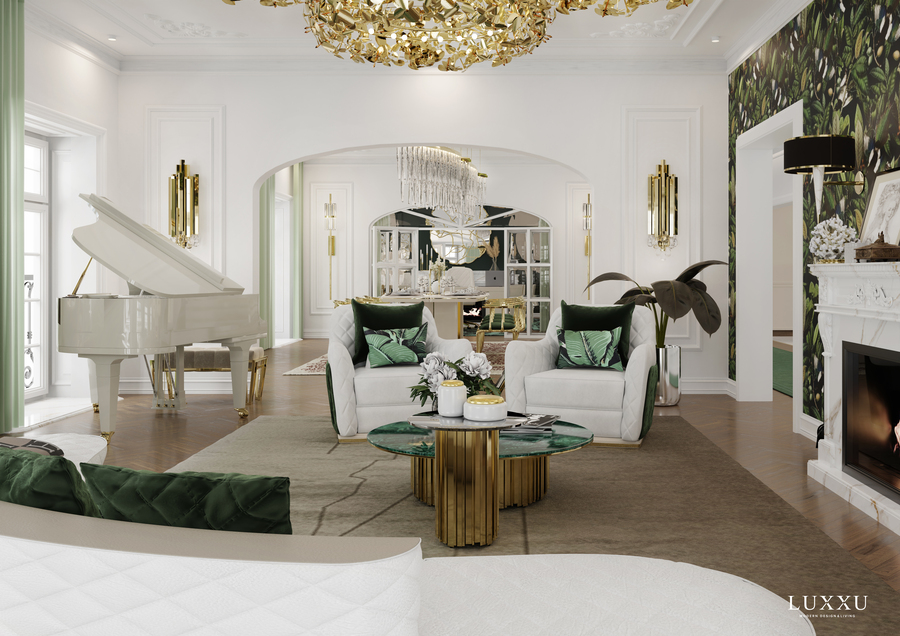 Beautiful Furniture For A Elegant Living Room