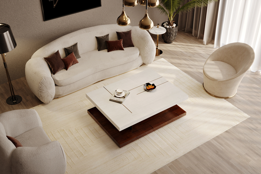 Luxury Modern Living Room: A JJ Visuals Partnership