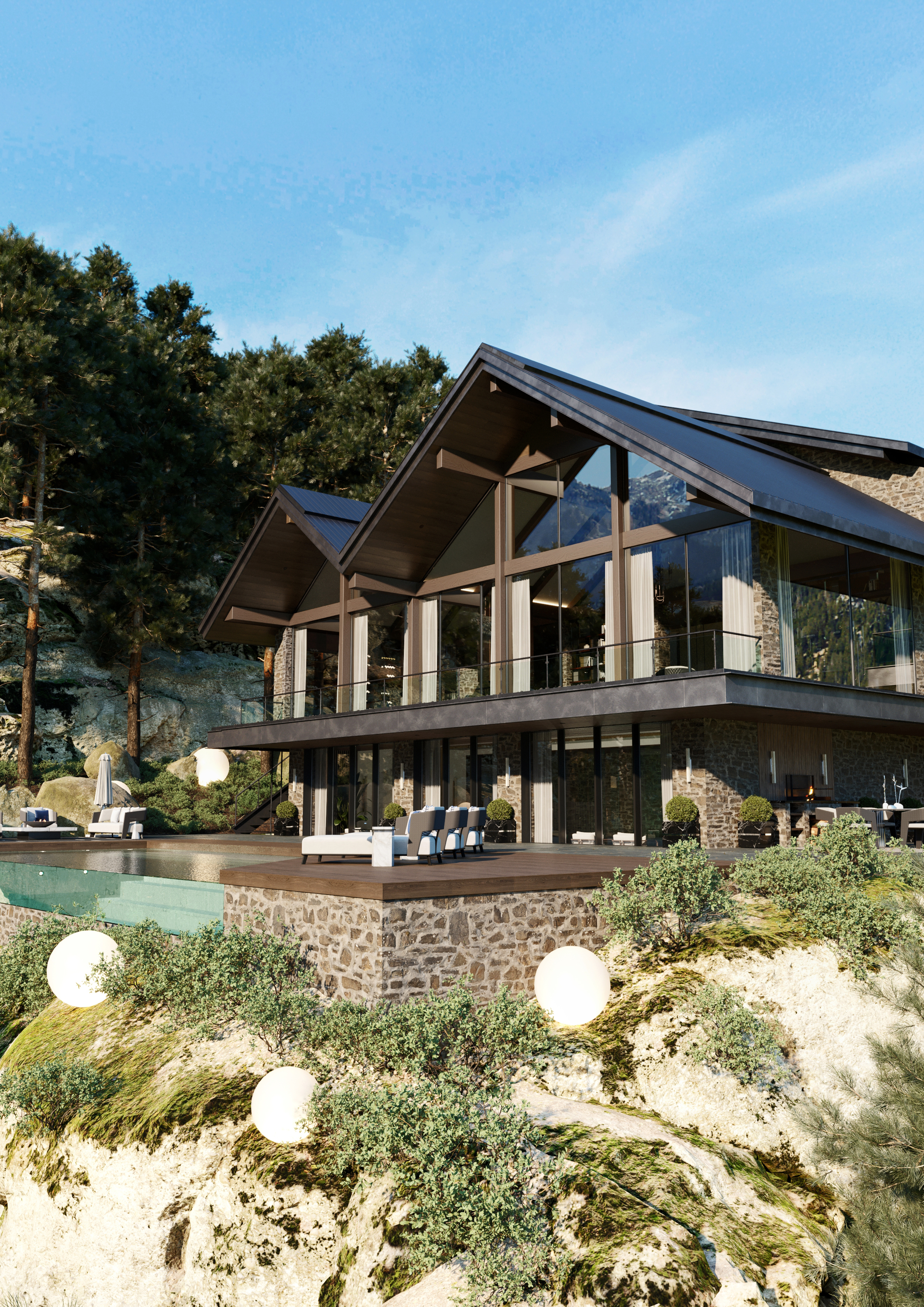 Where Luxury Meets Nature: Introducing The Montreux Avant-Garde Chalet