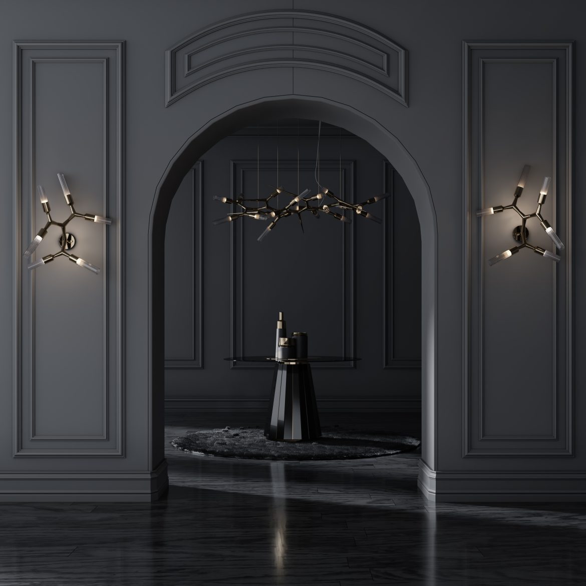 Dark Gothic Interior Design