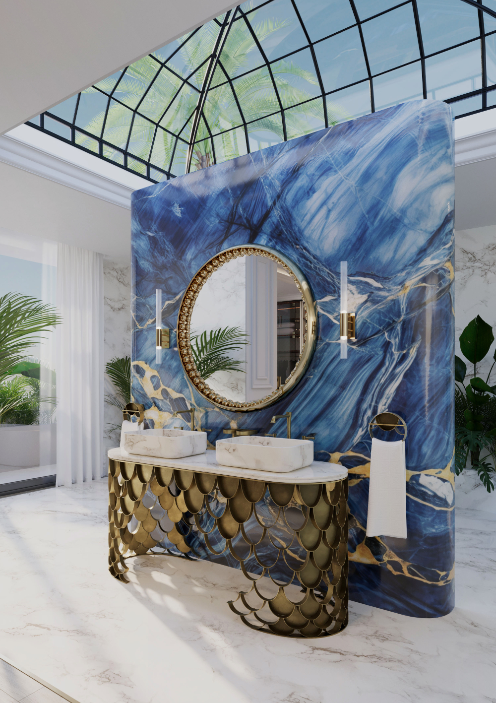 Luxe Wall Lamps with High-End Editorial Energy