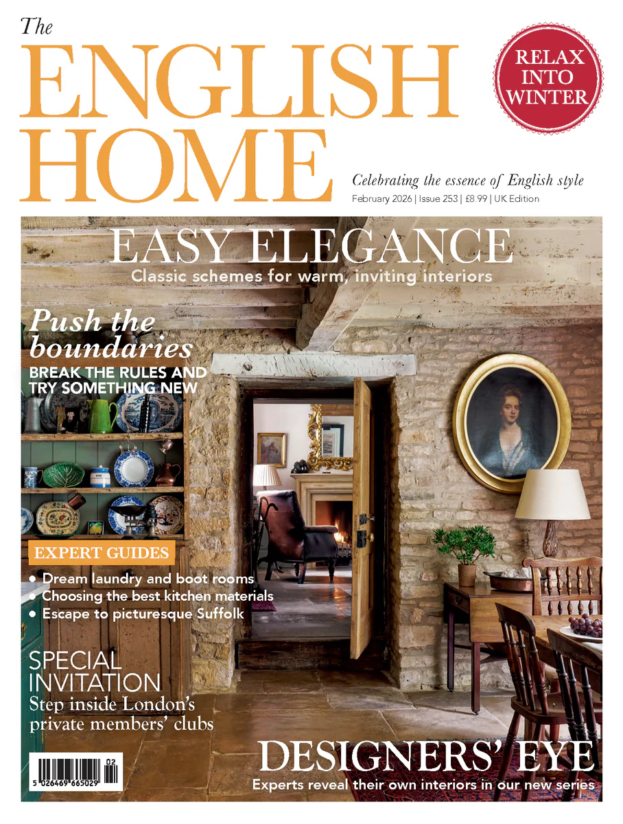 Interior Design Magazines: Read the February Issue of The English Home