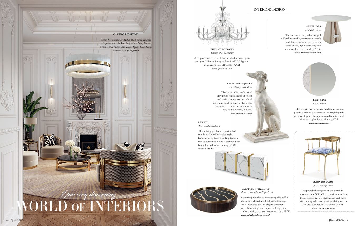 London Magazines: Discover the New Enticing Issue of Knightsbridge!