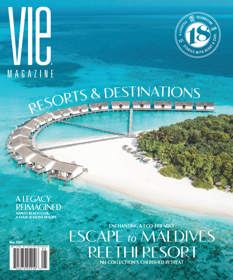 Vie Magazine's New Issue Focuses on Resorts & Luxury Destinations