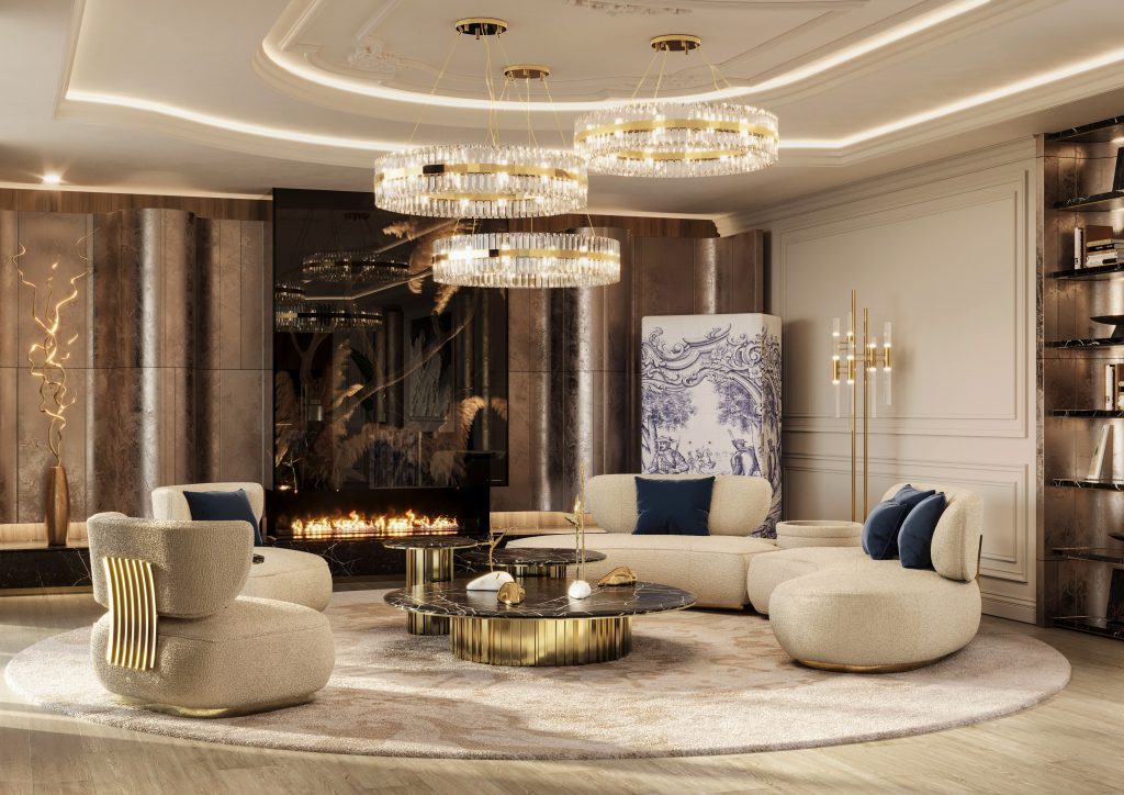 Draped in Gold: Two Editorial Collections for the Glossy Pages